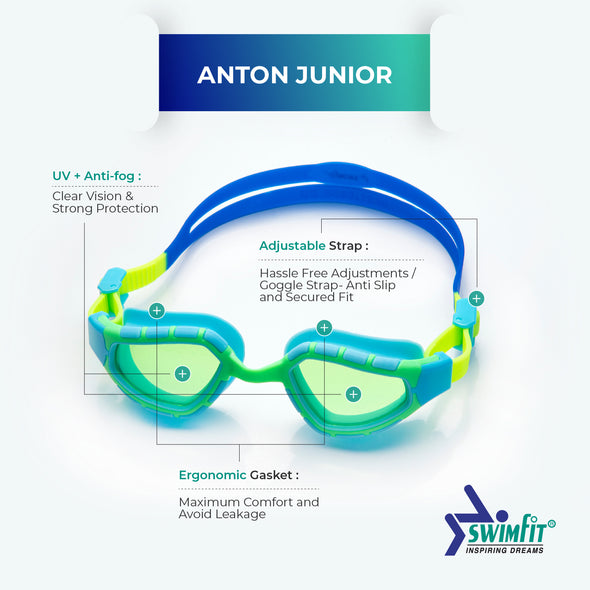 Anton Junior Swim Goggles