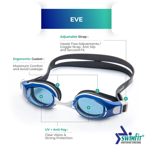 Eve Senior Swim Goggles