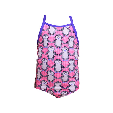 Pixi Pengi | Toddler Girls Printed One Piece