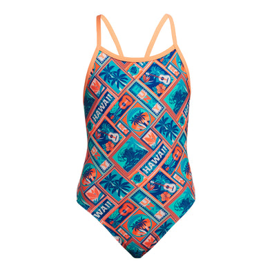 Tiki Tango | Girls Single Strap One Piece