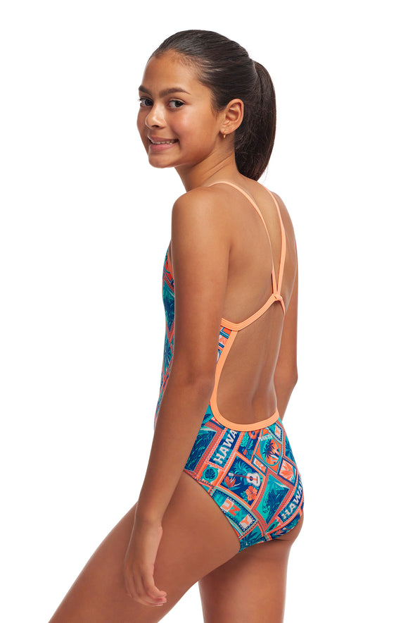 Tiki Tango | Girls Single Strap One Piece