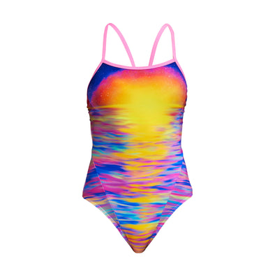 Darkinjung Sunset | Ladies Single Strap One Piece