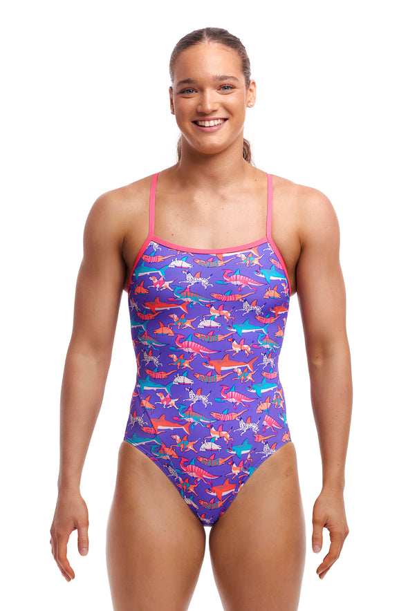 Doggie Paddle | Ladies Single Strap One Piece