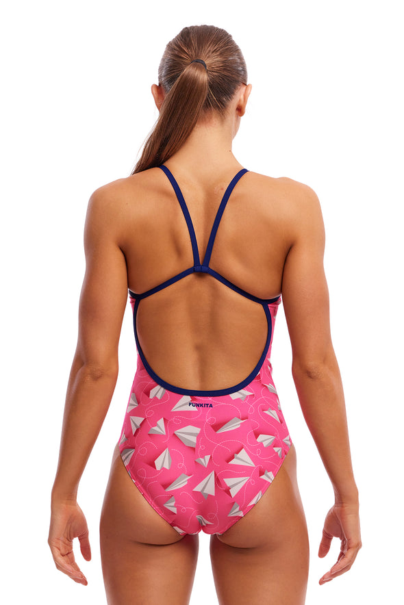 Paper Pink | Ladies Single Strap One Piece