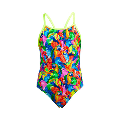 Bright Birds | Girls Diamond Back One Piece