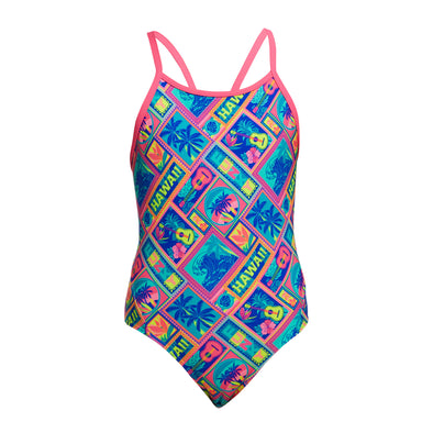 Coco Canel | Girls Diamond Back One Piece