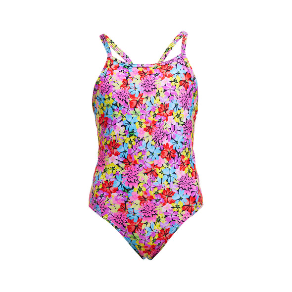 Summer Nights | Girls Diamond Back One Piece