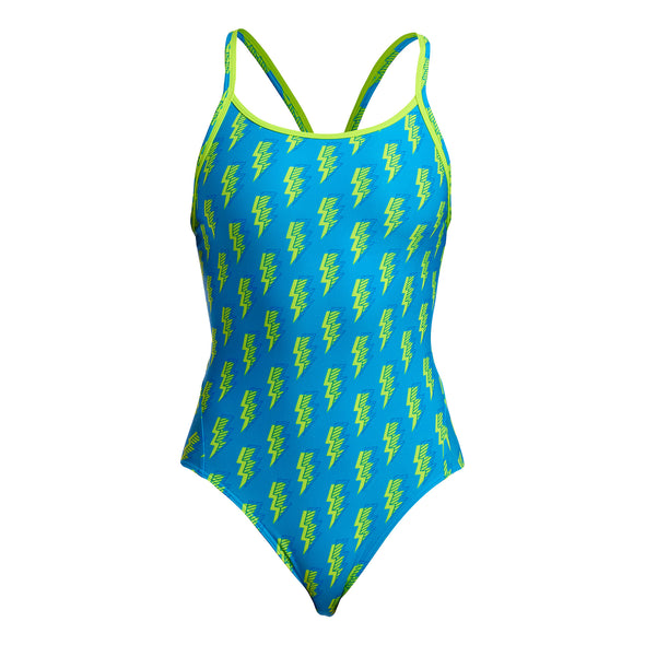 Bolted | Ladies Diamond Back One Piece