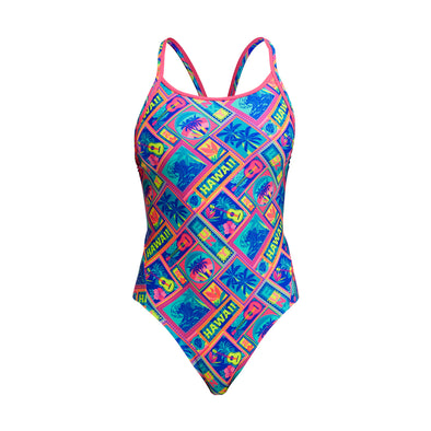 Coco Canel | Ladies Diamond Back One Piece