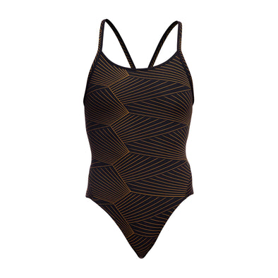 Gold Weaver | Ladies Diamond Back One Piece