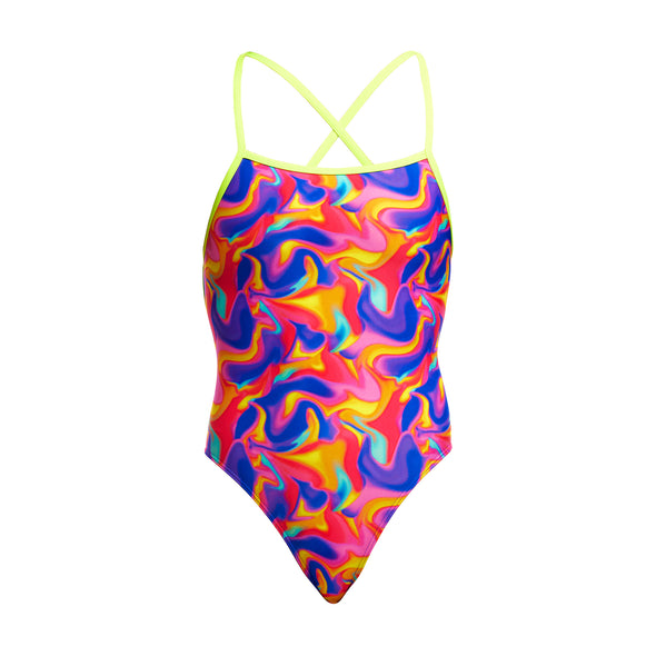 Summer Swirl | Ladies Strapped In One Piece