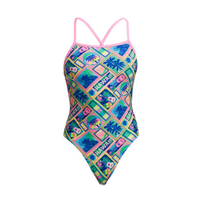 Ukule Babe | Ladies Tie Me Tight One Piece