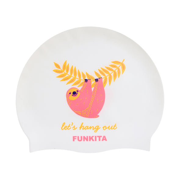 Let's Hang Out | Silicone Swimming Cap