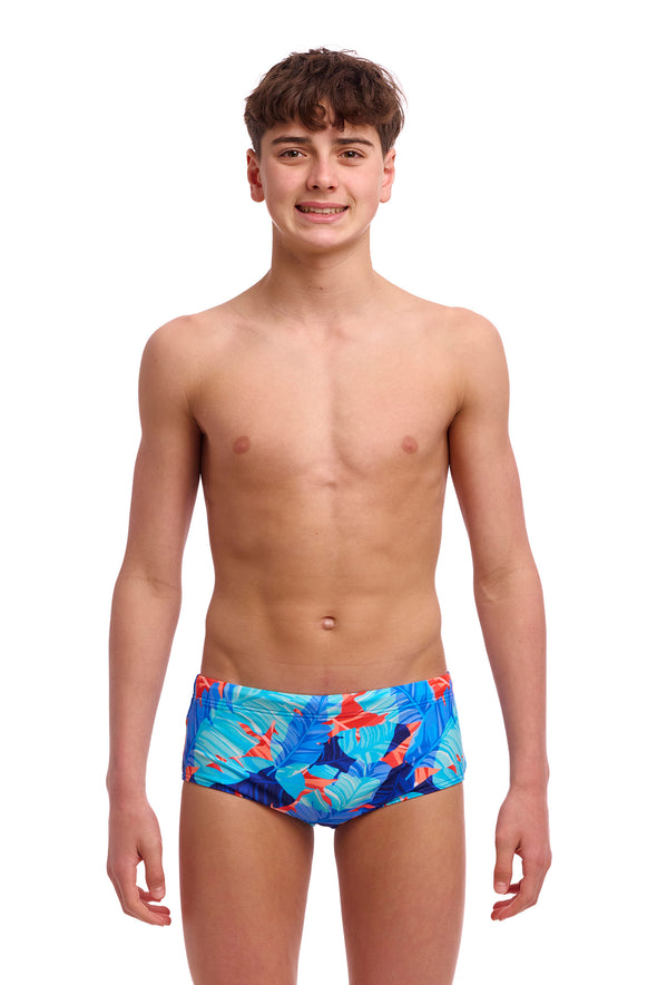 Lotsa Leaves | Boys Sidewinder Trunks