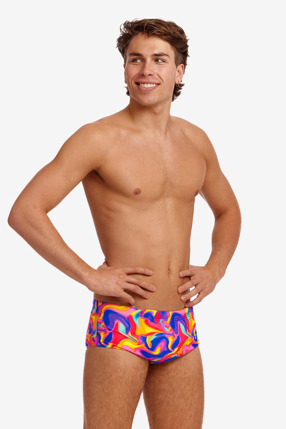 Summer Swirl | Mens Sidewinder Trunks