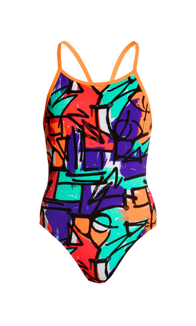Funkita Ladies Diamond Back One Piece  Palm A Lot – Ashlee Grace Activewear  & Swimwear